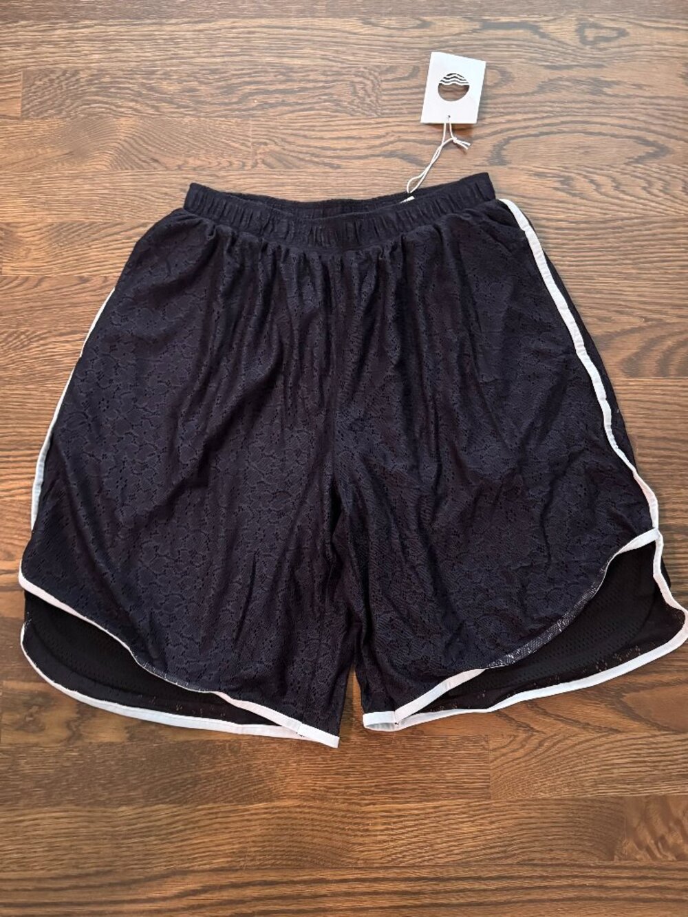 NWT Daily Practice Anthropologie Lace basketball shorts Size XS